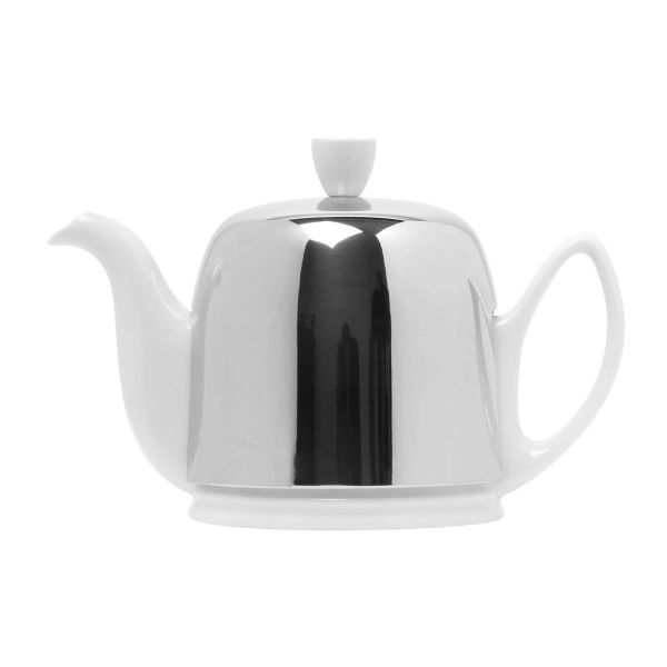 Чайник на 4 чашки 700 мл, белый, глянцевый, SALAM WHITE , DEGRENNE, арт.211988