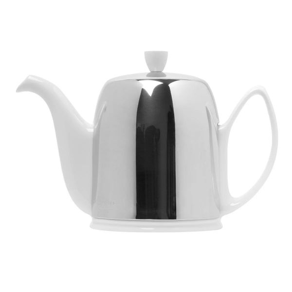 Чайник на 8 чашек 1500 мл, белый, глянцевый, SALAM WHITE , DEGRENNE, арт.211990