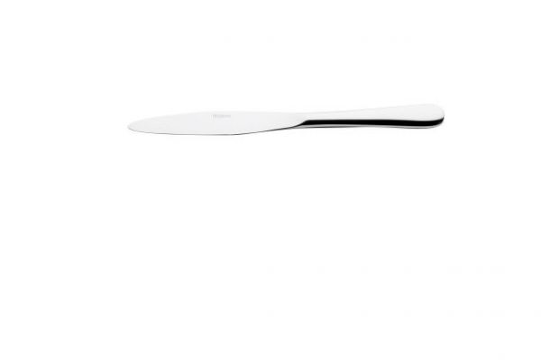 Нож столовый с твердой ручкой, зубчатый, AQUATIC SILVER PLATED , DEGRENNE, арт.212897