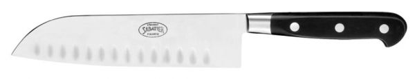 santoku knife 18 см.,  hollow edge, IDEAL FORGE, DEGRENNE, арт.218629