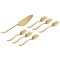 Набор вилок для пироженных 6 шт. + Лопатка, ONDE PVD GOLD, DEGRENNE, арт.236984