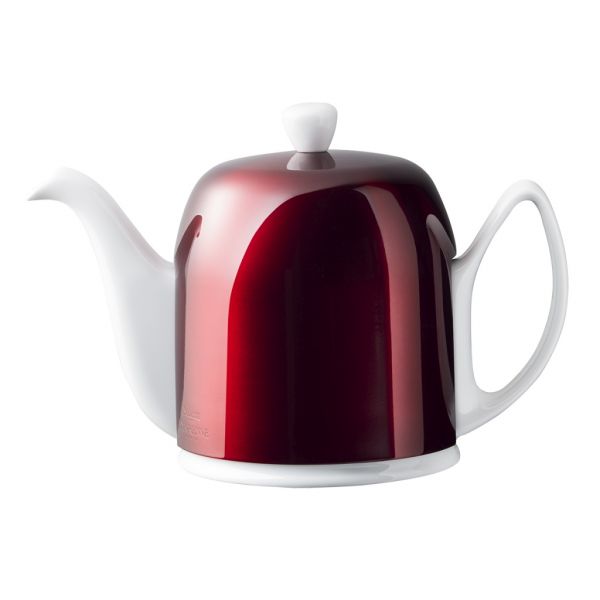 Чайник на 6 чашек 1000 мл, красный , SALAM WHITE CANDDY APPLE, DEGRENNE, арт.238934