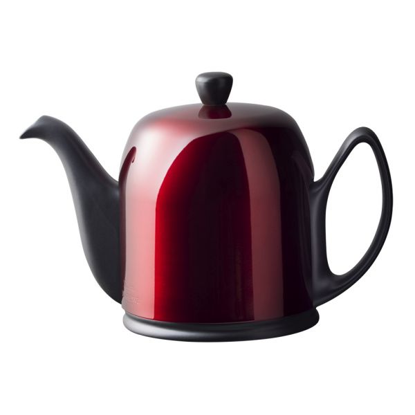 Чайник на 6 чашек 1000 мл, красный , SALAM BLACK CANDY APPLE, DEGRENNE, арт.238935