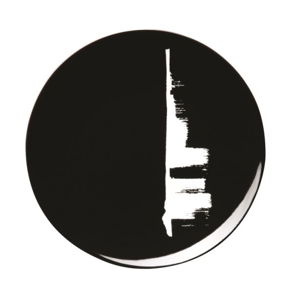 Тарелка обеденная Д29 см., - skyline - black version, ARTY CREATION , DEGRENNE, арт.239214