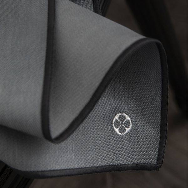 Набор салфеток  в подарочной упаковке, серый 6 шт., 50 x 40 cм., 50% лен, 50% хлопок, 241879, NUANCES, DEGRENNE