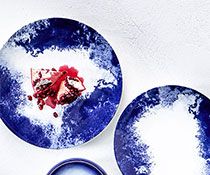 Тарелка десертная  Д23 см.,, BLUE SHADES, DEGRENNE, арт.239662
